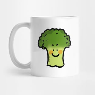 cute green broccoli Mug